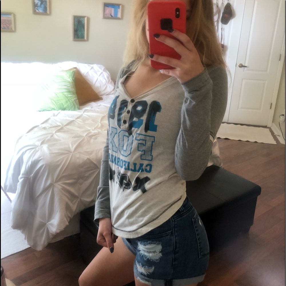 Fox long sleeve graphic tee